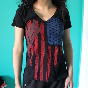 FATAL black American flag t-shirt